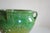Ceramic Antique Green Glazed Terracotta Planter, 1890s For Sale - Image 7 of 8