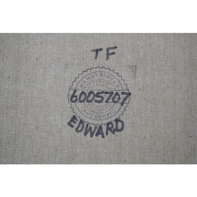 Edward Signed Floral Still Life Oil Painting on Canvas For Sale - Image 12 of 12