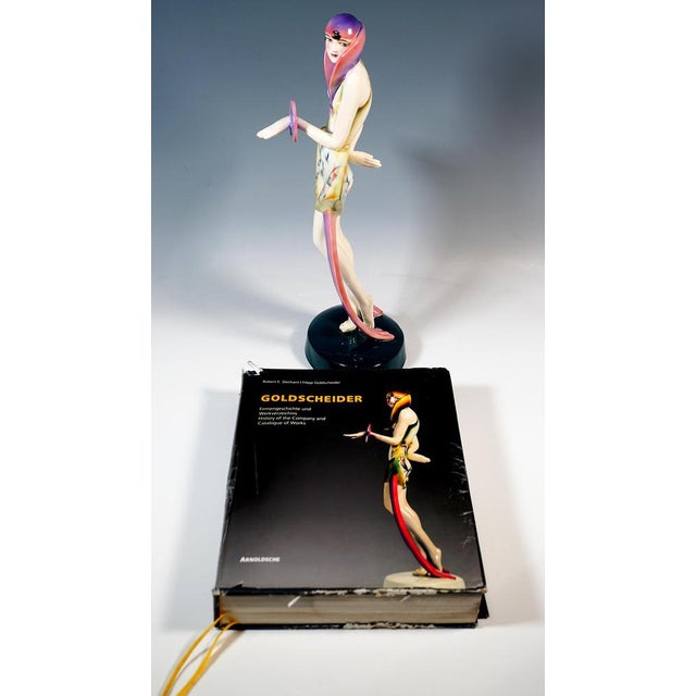 Modern Art Deco Dancer in Expressive Costume by Stephan Dakon, 1920s For Sale - Image 10 of 12