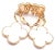 Van Cleef & Arpels Yellow Gold Magic Alhambra Mother of Pearl Earrings, Pair For Sale - Image 9 of 14