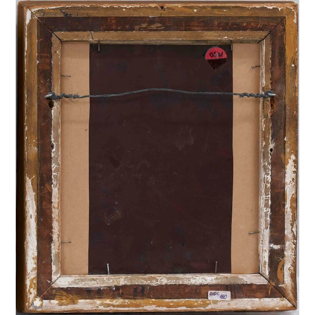 Pair of 19th C Continental Oil Paintings on Copper For Sale - Image 12 of 12