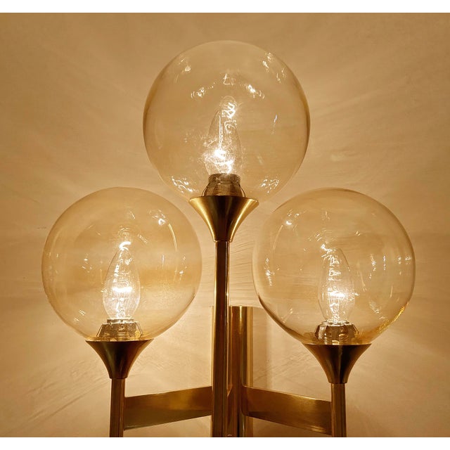 Large Vintage Glass Sconce from Sciolari For Sale - Image 15 of 18