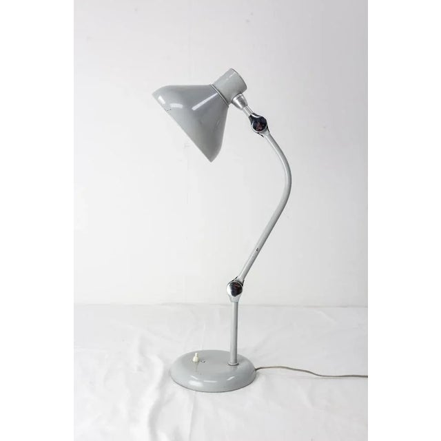 1950s Vintage Steel Jumo GS1 Table Lamp by Charlotte Perriand, 1950s For Sale - Image 5 of 9