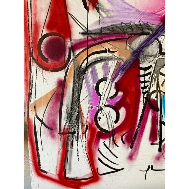 TheSurgeon, by Erik Sulander, original mixed-media painting, on wood-gesso, Unframed. NFT included Signed.