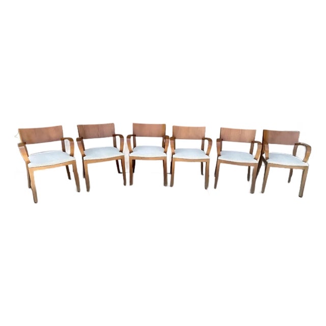 Set of John Crinion Bentwood Armchairs – Made in Slovenia For Sale