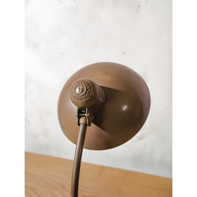 Bauhaus Brown 6556 Table Lamp from Kaiser Idell / Kaiser Leuchten, 1940s For Sale - Image 11 of 14