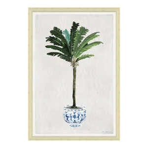 Devon Palm by Dana Gibson, Framed Art Print