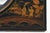 Chinoiserie Ebonized Two-Tiered Pagoda Topped Mirror For Sale - Image 4 of 8