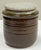 Rustic Vintage Studio Pottery Lidded Jar in Brown Tones For Sale - Image 3 of 8