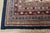 Mir Rug 10'6'' X 15'8'' Blue Wool Vintage Traditional Hand-Knotted Carpet For Sale - Image 12 of 15