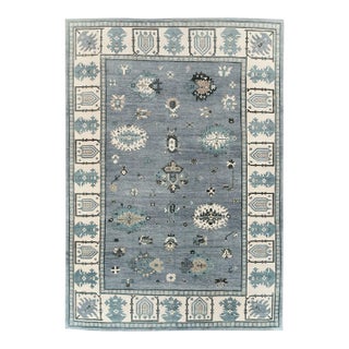 Oversize Vintage Inspired Oushak Carpet - 12'10" x 18'10" For Sale