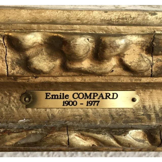 Emile Compard, Vue du Port d'Oslo, Oil on Canvas, Framed For Sale - Image 11 of 12