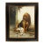 "The Guardian" Contemporary Reproduction Print on Canvas After William Henry Hamilton Trood, Framed For Sale - Image 4 of 4