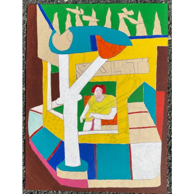 From the estate of Atlanta self taught artist Laurence Stuart Connatser (1938-1996). Connatser was born in Birmingham,...