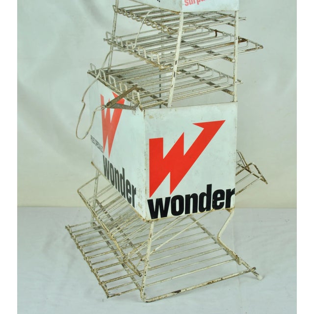 Mid-Century Modern Wondar Display Sign, 1950s For Sale - Image 3 of 12