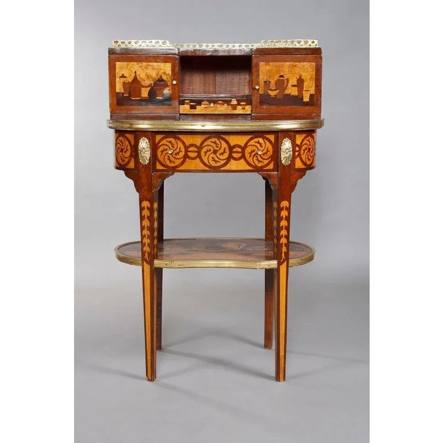 20th Century Louis XVI Style Secretaire in style of Charles Topino For Sale - Image 4 of 11