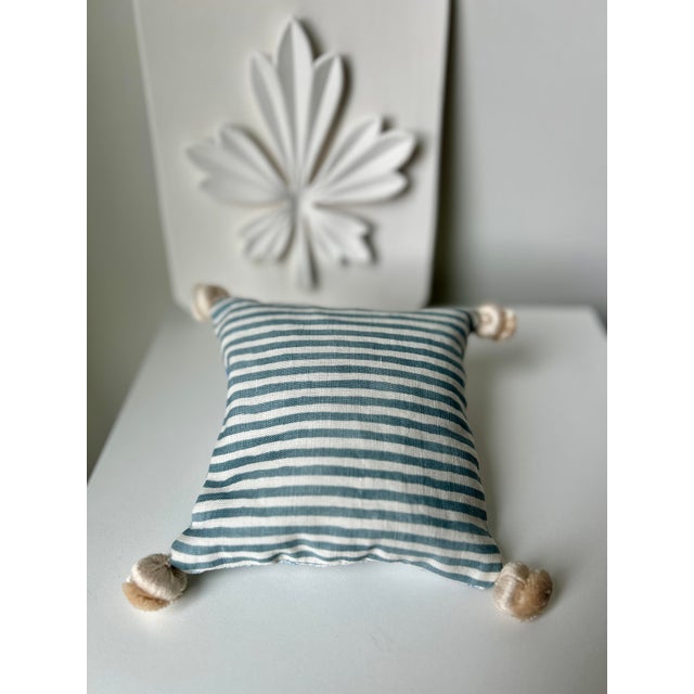 Blue Liberty, Nina Campbell Lavender-Filled Decorative Pillows - Collection of 2 (1 Large, 1 Small) For Sale - Image 8 of 10