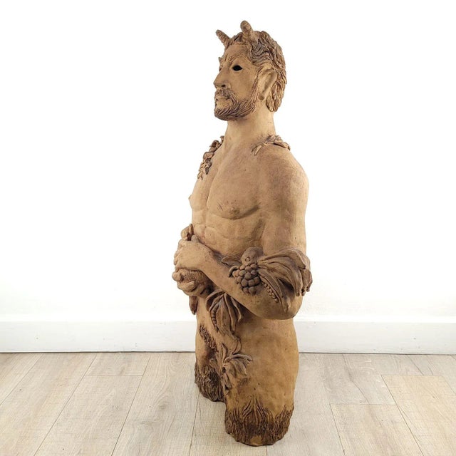 Realism Pan Statue by Burt Kessenick For Sale - Image 3 of 10