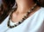 Metal Multi-Color Pietersite Necklace For Sale - Image 7 of 8