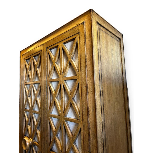 Art Deco Style Armoire For Sale - Image 4 of 12