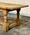 Bleached Oak Farmhouse Dining Table, 1925 For Sale - Image 6 of 18