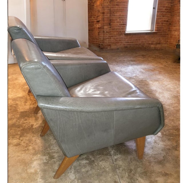 Elevate Your Space With a Pair of West Elm Carlo Mid-Century Chairs For Sale - Image 9 of 11