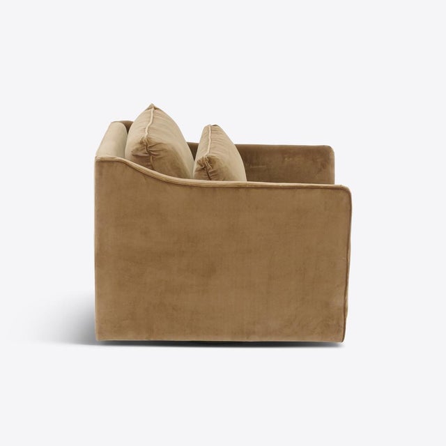 Wood Margaux Swivel Chair from Pure White Lines For Sale - Image 7 of 8