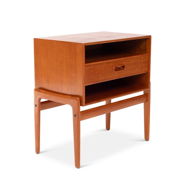 Vintage 1960s Arne Vodder Teak Side Tables for Vamo Sonderborg - Pair For Sale - Image 14 of 18