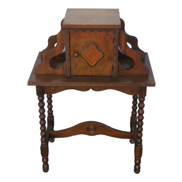 Early 1900s Cigar Tobacco Humidor Chest Box Cabinet 5693 For Sale