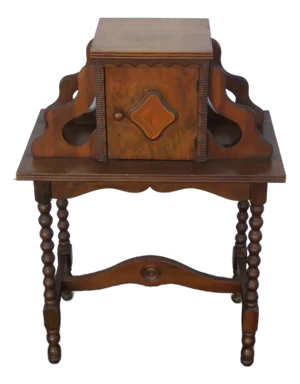 Early 1900s Cigar Tobacco Humidor Chest Box Cabinet 5693