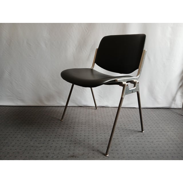 DSC 106 Chair by Giancarlo Piretti for Castelli, 1960s, Set of 4 For Sale - Image 14 of 18