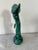 Vintage Emerald Green Ceramic Flamingo For Sale - Image 4 of 6