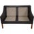 Model 2208 2-Seater Sofa in Black Leather by Børge Mogensen, 1990s For Sale - Image 16 of 18