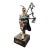 Vintage 1950s Sentry Box Reed England British Officer Pipes of Cameron Highlanders Figure For Sale