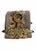 Vintage decorative needlepoint bell pull featuring an elegant repeating floral design worked against a soft gray ground....