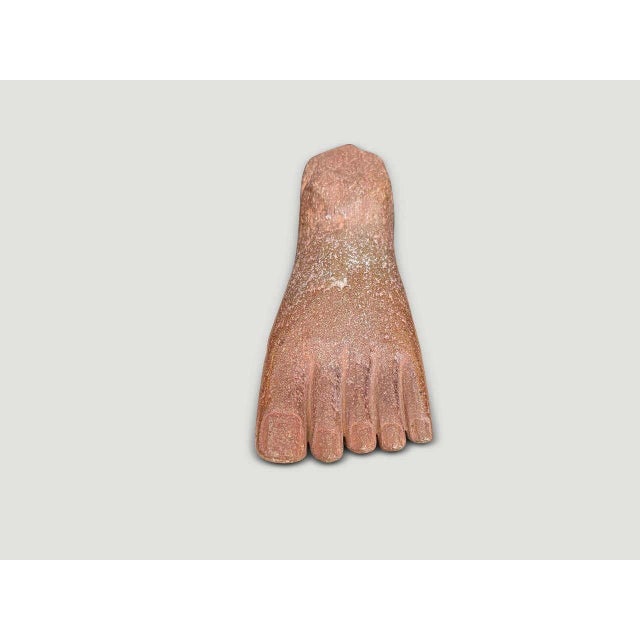 Andrianna Shamaris River Rock Foot Sculpture For Sale - Image 4 of 4