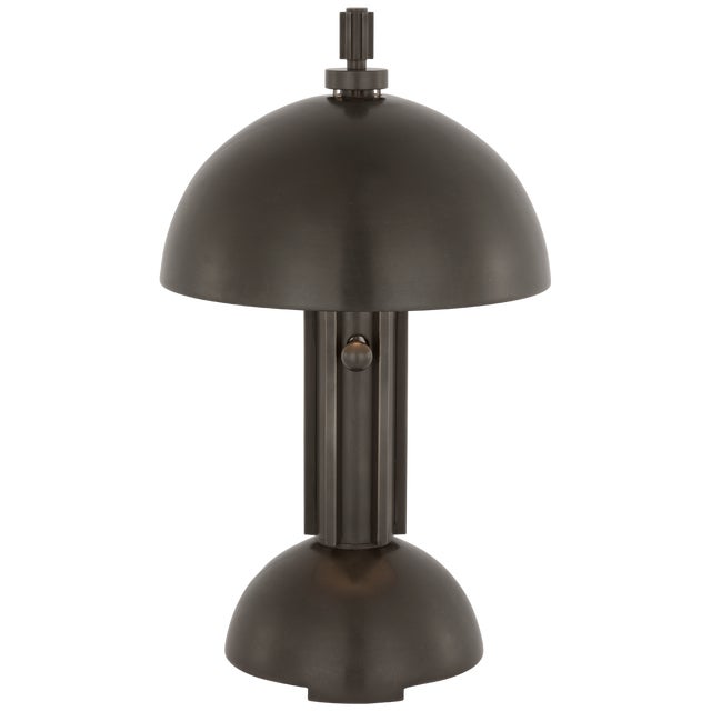 Traditional Thomas O'Brien by Visual Comfort Signature Dally 13" Desk Lamp in Bronze For Sale - Image 3 of 3