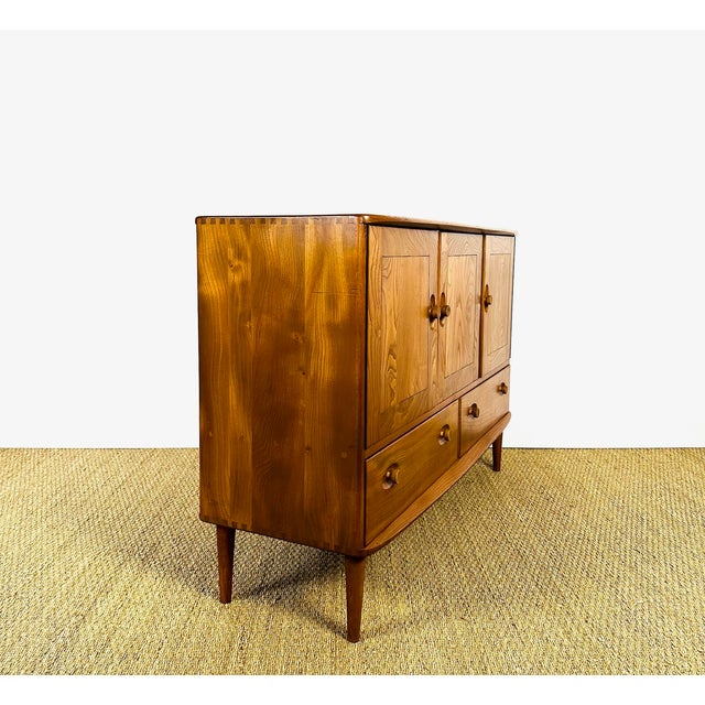 Brown Scandinavian Sideboard from Ercol, 1960s For Sale - Image 8 of 17