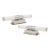 Robert Abbey Roderick Polished Chrome Wall Sconces - a Pair For Sale