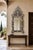 Moroccan White Shell Inlaid Antique Middle Eastern Damascene Syrian Mirror 66" For Sale - Image 3 of 15