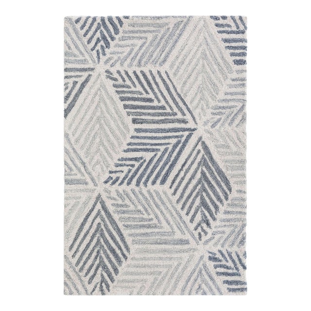 Dash & Albert by Annie Selke Karari Hooked Wool Rug, 7' 6" x 9' 6" For Sale