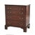 An early antique English Georgian secretary offers lift top and drop-down desk over two long drawers, circa 1750 Measures...