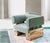 Contemporary Small Armchair Case by Alter Ego Studio For Sale - Image 3 of 4
