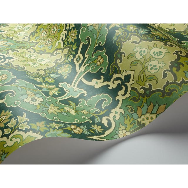 Cole & Son Pushkin Classic Damask Wallpaper Sample Chairish