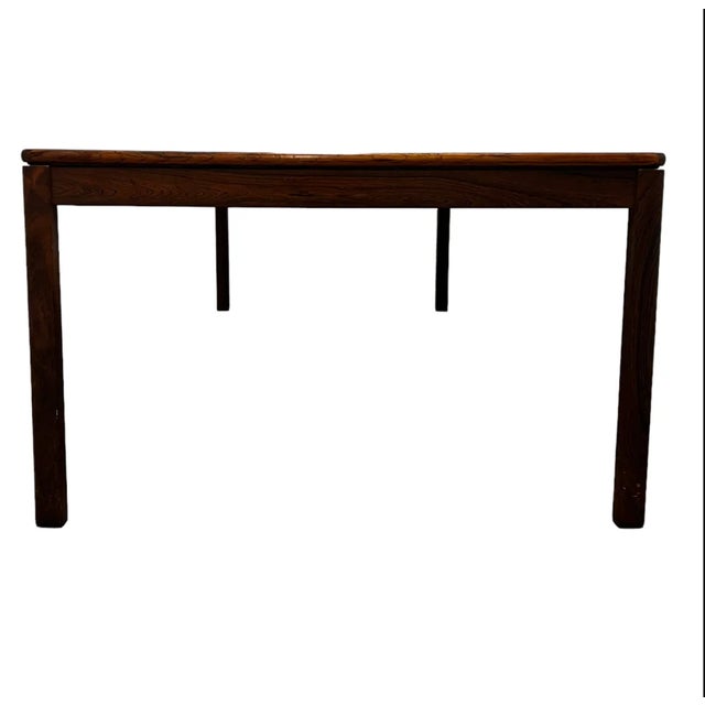 Mid-Century Modern 1960s Rosewood Coffee Table by Brode Blindheim For Sale - Image 3 of 8