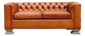 Vintage Two Seats Chesterfield Sofa, 1900