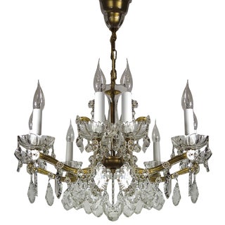 Maria Theresia 8-Light Chandelier from Palwa, 1960s For Sale