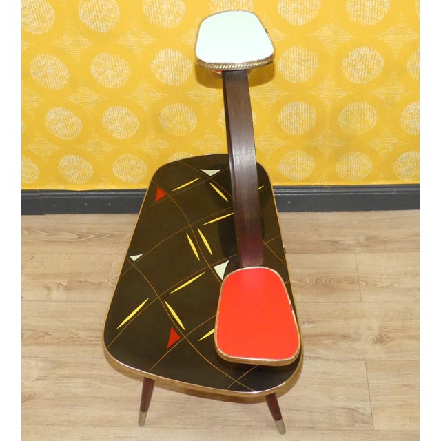 Black Vintage Flower Stand, 1960s For Sale - Image 8 of 12