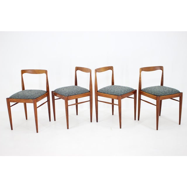 1970s Dining Chairs attributed to Drevotvar Jablone, Czechoslovakia, 1970s, Set of 4 For Sale - Image 5 of 14