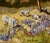 Folk Art "Yellow Meadow With Sheep" Farmhouse Landscape by Richard M. Bacon For Sale - Image 3 of 7